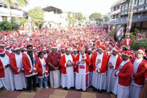 നഗരത്തിന് പുതുമയുള്ള കാഴ്ചകളുമായി കോഴിക്കോട് രൂപതയുടെ മഹാക്രിസ്തുമസ് ഘോഷയാത്ര