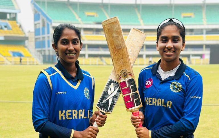 വിമൻസ് അണ്ടർ 23 ടി 20; വിജയം തുടർന്ന് കേരളം