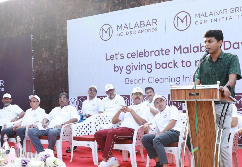 മലബാര്‍ ഗ്രൂപ്പിന്റെ വാര്‍ഷിക ദിനത്തില്‍ കോഴിക്കോട് ബീച്ച് ശുചീകരിച്ച് മാനേജ്മന്റ് അംഗങ്ങളും ജീവനക്കാരും, Calicut news, Kozhikode news, Calicut latest news, Kozhikode updates, Malabar Group, Malabar Gold, Malabar Textiles, Malabar Gold latest collection 2025