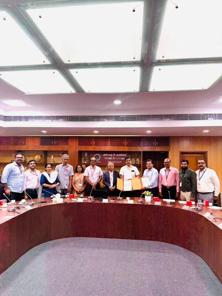 ജിയോ-സ്‌പേഷ്യൽ രംഗത്ത് സഹകരണം: എൻ.ഐ.ടി കാലിക്കറ്റും സർവേ ഓഫ് ഇന്ത്യയും ധാരണാപത്രം ഒപ്പുവെച്ചു