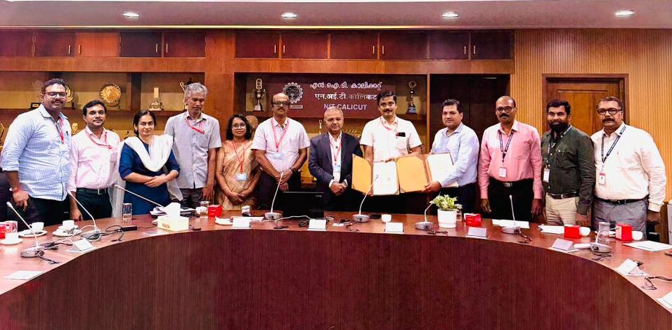 ജിയോ-സ്‌പേഷ്യൽ രംഗത്ത് സഹകരണം: എൻ.ഐ.ടി കാലിക്കറ്റും സർവേ ഓഫ് ഇന്ത്യയും ധാരണാപത്രം ഒപ്പുവെച്ചു