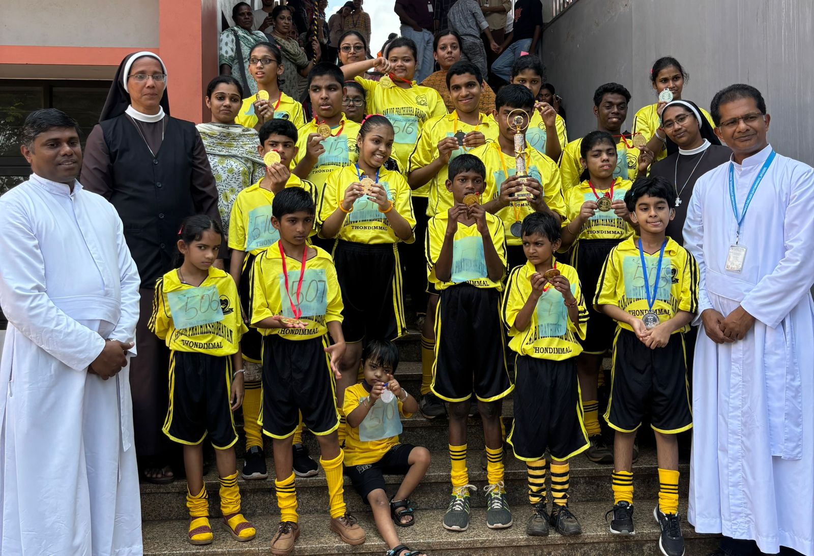 സ്പെഷ്യൽ സ്കൂൾ കായികമേള സാൻജോ പ്രതീക്ഷ ജേതാക്കൾ